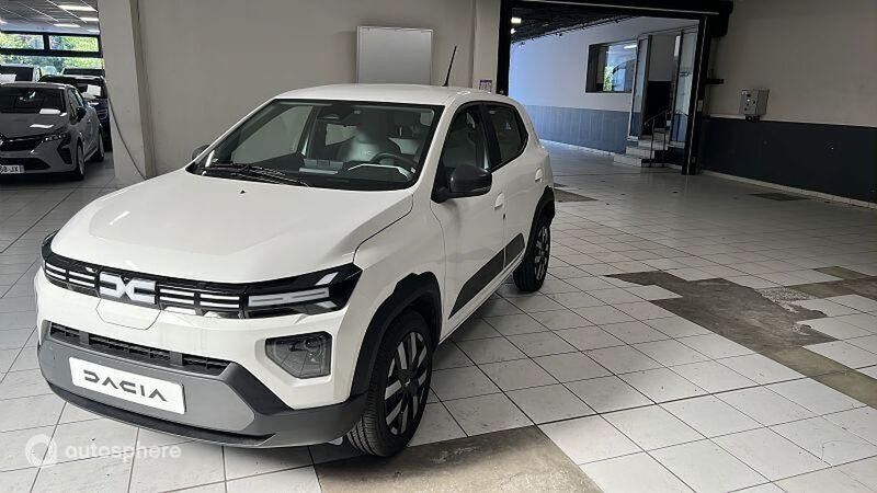 Blanc Nouvelle 2025 Dacia Spring Expression Citadine | 19 999 € - Image 1/4