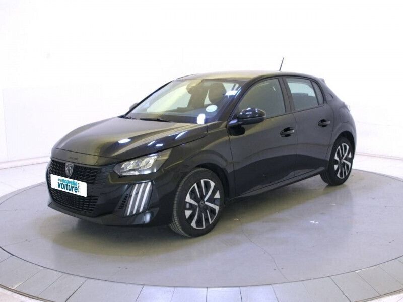 Noir Utilisé 2024 Peugeot 208 Active Citadine | 15 990 € (Prix juste) - Image 1/4