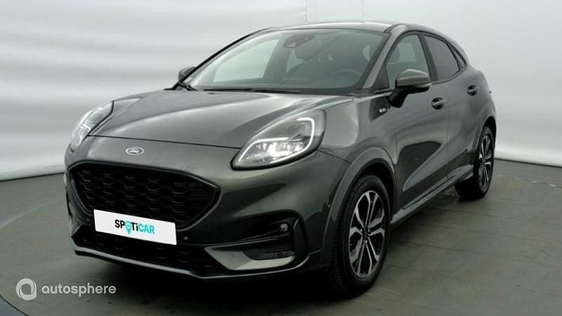 Gris Utilisé 2021 Ford Puma Gen-E ST-Line X SUV | 16 990 € (Bon prix) - Image 1/4
