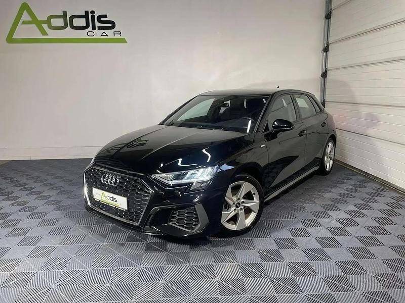 Noir Occasion 2021 Audi A3 S-Line Berline | 24 290 € (Prix juste) - Image 1/4