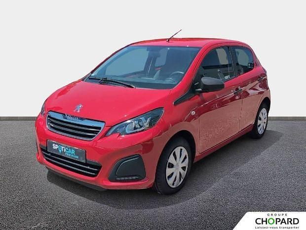 Rouge Utilisé 2021 Peugeot 108 Citadine | 9 389 € (Prix juste) - Image 1/4