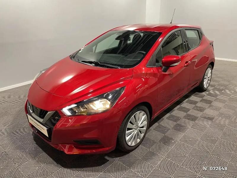 Rouge Occasion 2021 Nissan Micra Acenta | 11 490 € (Prix juste) - Image 1/4