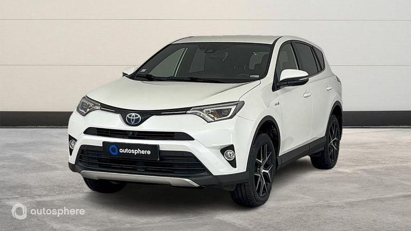 Blanc Utilisé 2019 Toyota RAV4 Hybrid Lounge SUV | 24 999 € (Super prix) - Image 1/4