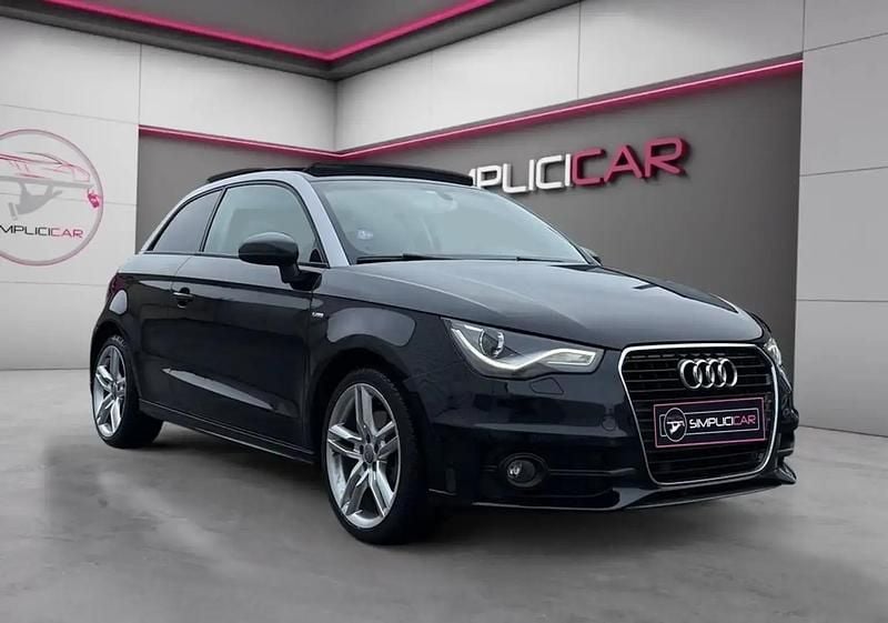 Noir Occasion 2014 Audi A1 S-Line Citadine | 12 480 € (Bon prix) - Image 1/4