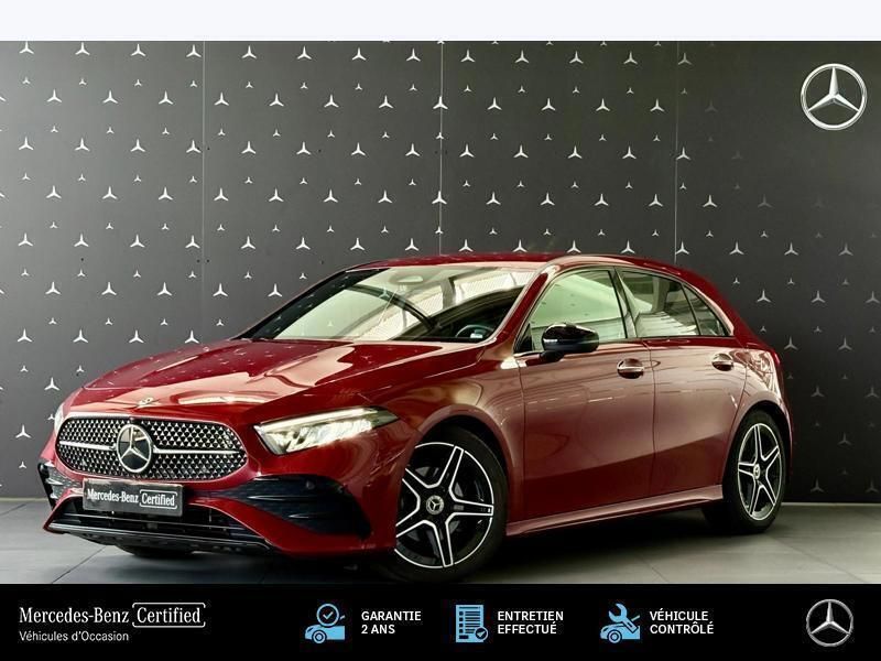 Rouge Utilisé 2024 Mercedes A200 Berline | 36 900 € (Prix juste) - Image 1/3