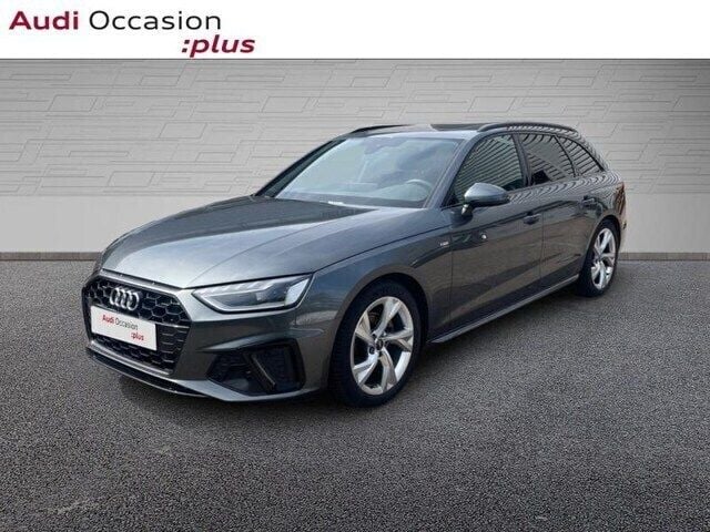Gris daytona nacré Utilisé 2024 Audi A4 S-Line Break | 37 990 € (Prix juste) - Image 1/4