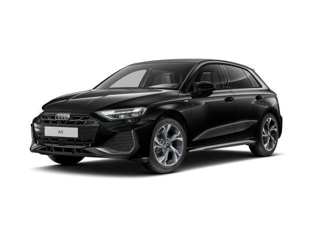 Noir Utilisé 2024 Audi A3 S-Line | 38 480 € (Prix cher) - Image 1/4