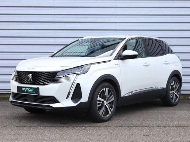 Blanc Utilisé 2021 Peugeot 3008 Allure | 21 900 € (Prix juste) - Image 1/4