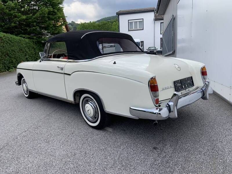 Occasion Mercedes 220 101 ch (74 kW) 1957 Blanc Cabriolet