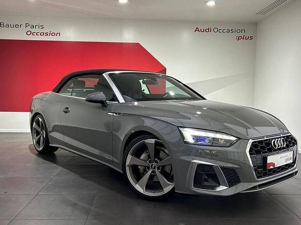 Gris Utilisé 2022 Audi A5 S-Line Coupé | 41 980 € (Prix juste) - Image 1/4