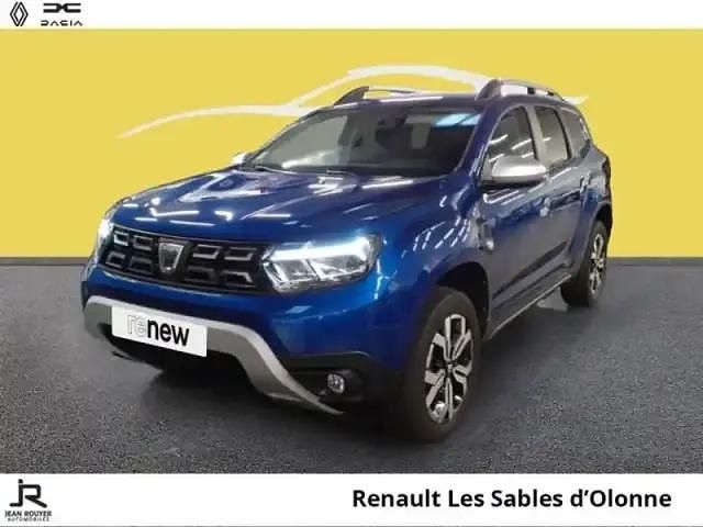 Bleu Occasion 2021 Dacia Duster Prestige SUV | 18 770 € (Prix juste) - Image 1/4