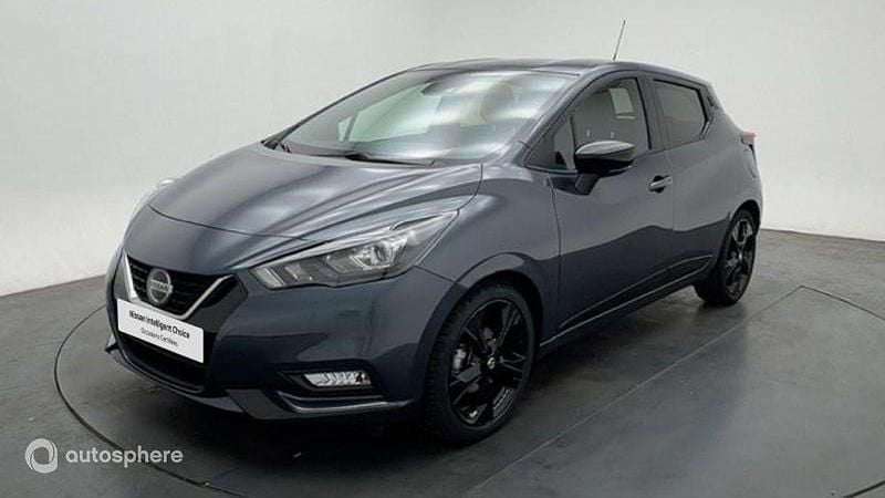 Gris Utilisé 2022 Nissan Micra Citadine | 15 449 € (Prix juste) - Image 1/4