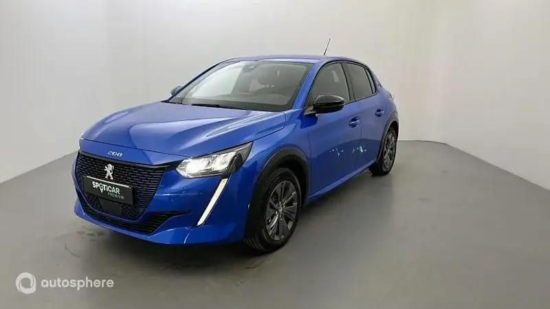 Bleu vertigo (v) Nouvelle 2024 Peugeot e-208 Allure Citadine | 29 290 € - Image 1/4
