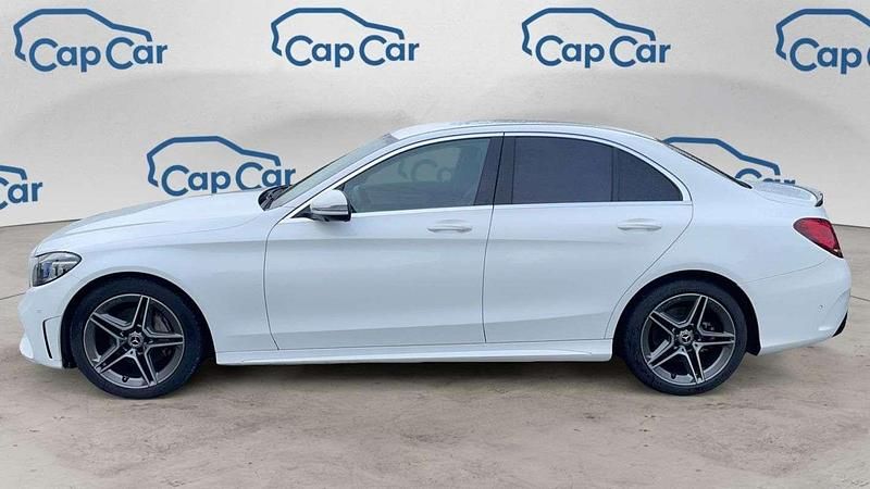 Occasion Mercedes C220 AMG line 194 ch (142 kW) 2019 Blanc Berline