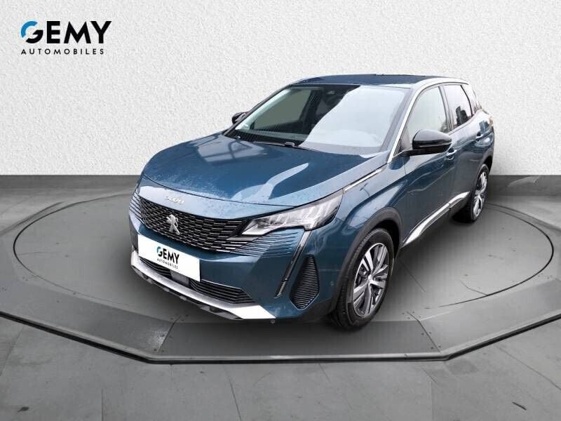 Bleu Utilisé 2022 Peugeot 3008 Allure | 20 787 € (Prix juste) - Image 1/4