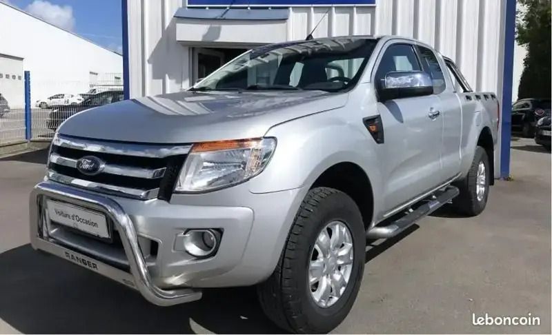 Gris Utilisé 2013 Ford Ranger XLT Pick-up | 11 900 € - Image 1/4