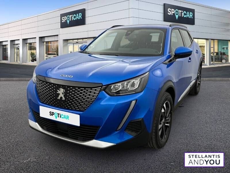 Bleu Occasion 2020 Peugeot 2008 Allure SUV | 13 990 € (Prix assez cher) - Image 1/4