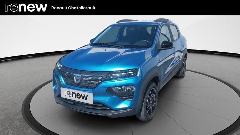 Bleu Utilisé 2022 Dacia Spring Comfort Citadine | 9 590 € (Prix juste) - Image 1/4
