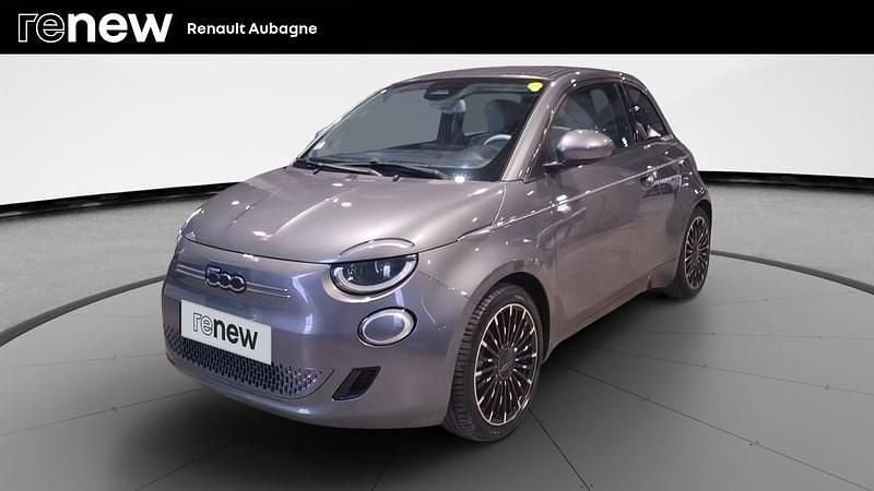 Gris Utilisé 2021 Fiat 500e La Prima Cabriolet | 15 990 € (Bon prix) - Image 1/4