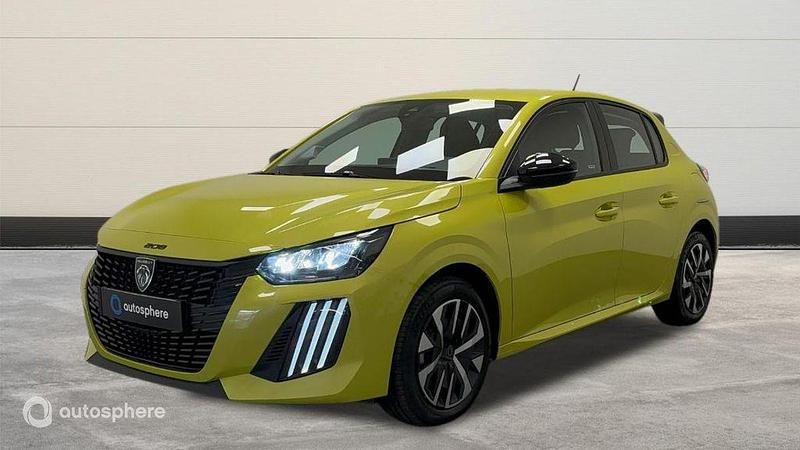 Jaune Nouvelle 2024 Peugeot 208 Active Citadine | 19 299 € (Bon prix) - Image 1/4