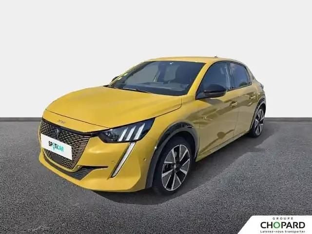 Jaune Utilisé 2022 Peugeot e-208 GTi Citadine | 15 200 € (Bon prix) - Image 1/4