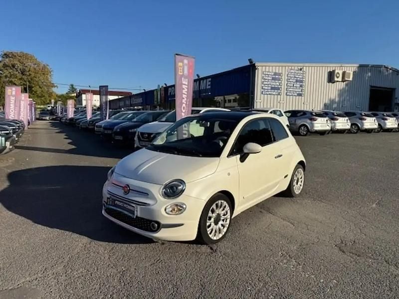 Blanc Utilisé 2020 Fiat 500 Star Berline | 10 990 € (Prix juste) - Image 1/4