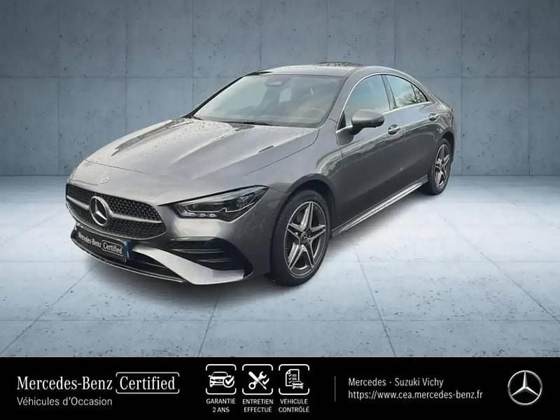 Gris Occasion 2024 Mercedes CLA250 AMG line Berline | 43 900 € - Image 1/4
