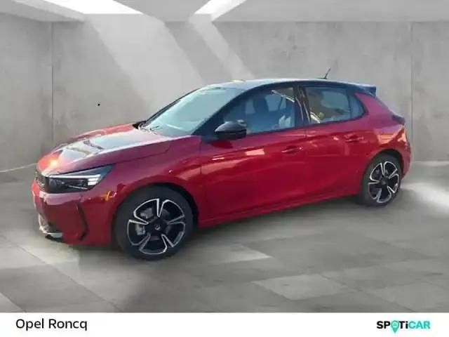 Occasion Opel Corsa GSe 2025 Rouge kardio métallisé/toit noir karbon Berline