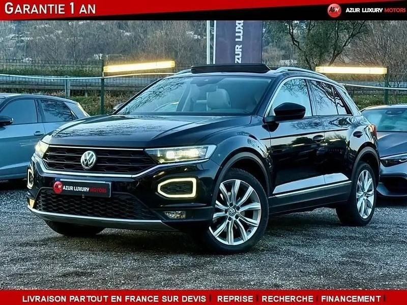 Noir Occasion 2018 VW T-Roc SUV | 21 990 € (Super prix) - Image 1/4