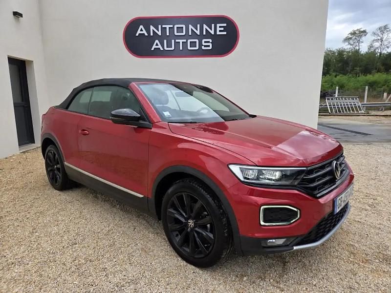 Rouge Utilisé 2021 VW T-Roc Cabriolet Style Cabriolet | 24 490 € (Bon prix) - Image 1/4