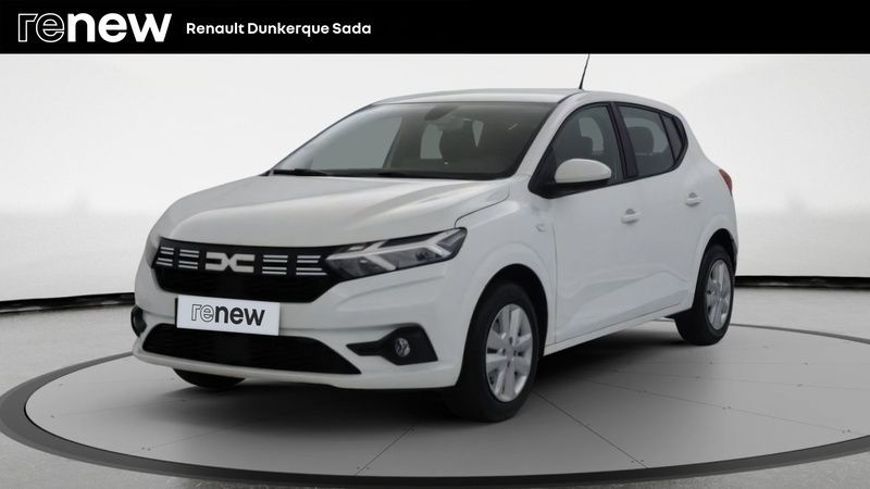 Blanc Utilisé 2023 Dacia Sandero Expression Citadine | 14 999 € (Prix juste) - Image 1/4