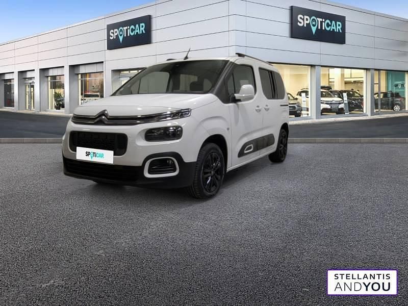 Blanc Occasion 2021 Citroën Berlingo Feel Monospace | 16 990 € (Prix assez cher) - Image 1/4