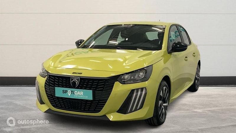 Jaune Utilisé 2024 Peugeot 208 Active Citadine | 18 999 € (Prix juste) - Image 1/4