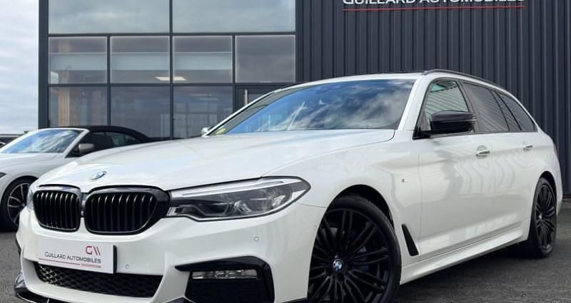 Blanc Utilisé 2017 BMW 530 M Sport Break | 29 900 € (Prix juste) - Image 1/4