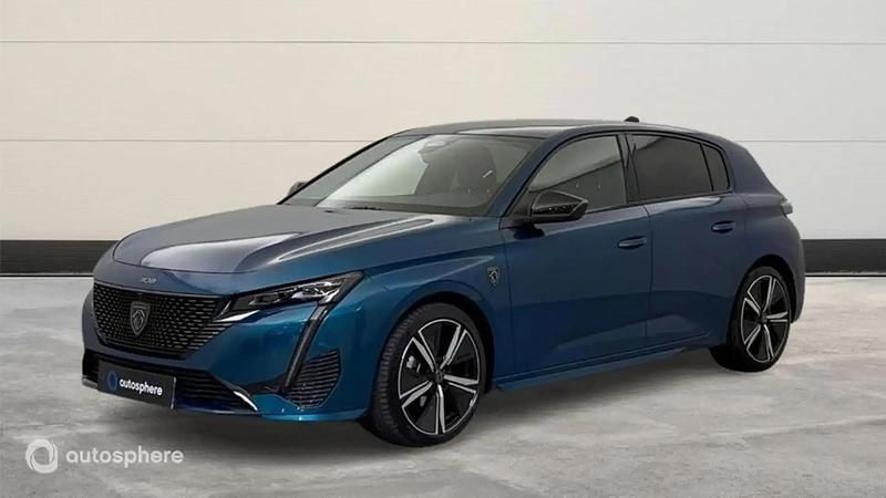 Vert Utilisé 2024 Peugeot 308 GT Berline | 23 799 € (Prix juste) - Image 1/4