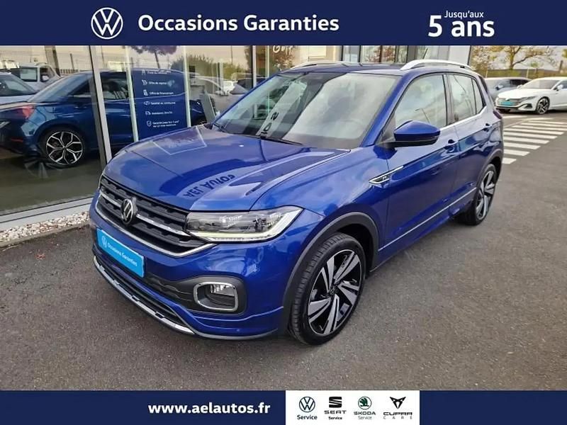 Bleu Occasion 2022 VW T-Cross R-line SUV | 21 470 € (Prix juste) - Image 1/4