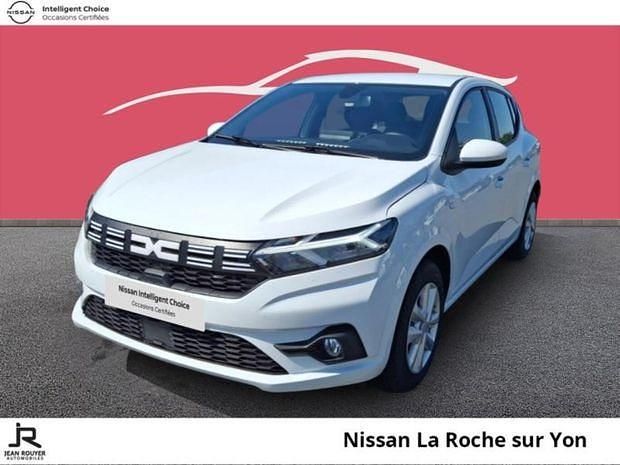 Blanc Utilisé 2024 Dacia Sandero Expression Citadine | 16 990 € (Prix juste) - Image 1/4