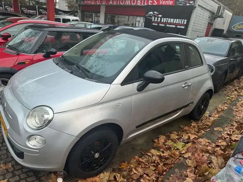 Argent Utilisé 2009 Fiat 500 Cabriolet | 5 900 € - Image 1/4