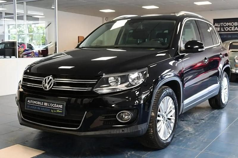 Noir Utilisé 2015 VW Tiguan Cup SUV | 13 259 € (Prix juste) - Image 1/4