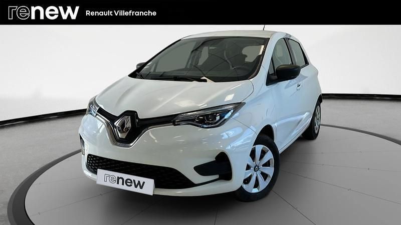 Blanc Utilisé 2020 Renault Zoe Life Citadine | 8 690 € (Super prix) - Image 1/4