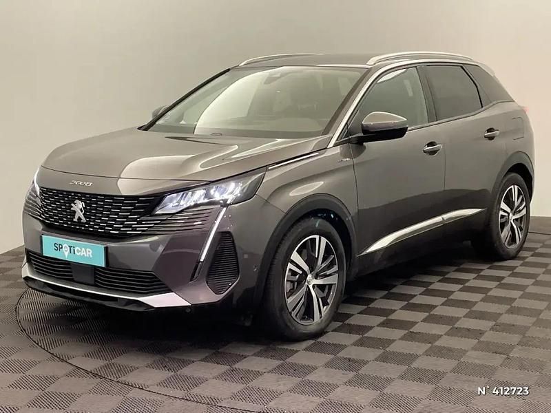 Gris Utilisé 2021 Peugeot 3008 Allure | 24 990 € (Prix juste) - Image 1/4