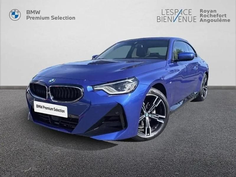 Bleu Utilisé 2022 BMW 220 M Sport Coupé | 37 940 € (Prix juste) - Image 1/4