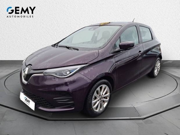 Violet Utilisé 2021 Renault Zoe Zen Citadine | 12 899 € (Prix juste) - Image 1/4