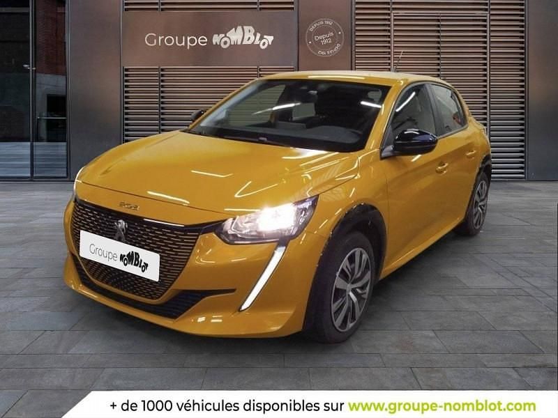 Jaune Utilisé 2023 Peugeot e-208 Citadine | 17 690 € (Prix juste) - Image 1/4