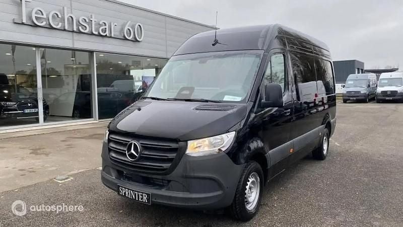 Noir obsidienne métallisé Nouvelle 2024 Mercedes Sprinter Van | 48 600 € (Bon prix) - Image 1/4