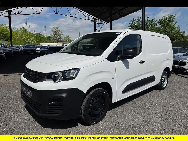 Blanc Utilisé 2020 Peugeot Partner Premium Monospace | 9 990 € (Prix juste) - Image 1/4