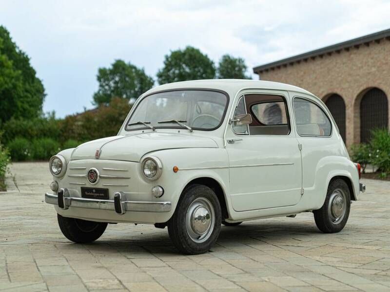 Blanc Utilisé 1963 Fiat 750 | 18 000 € - Image 1/4