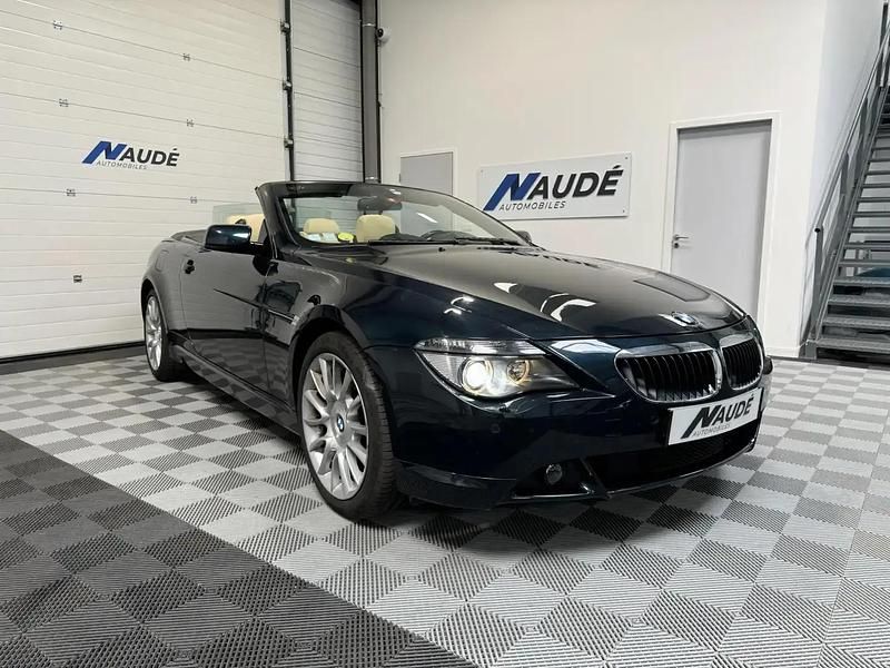 Vert Utilisé 2006 BMW 630 Cabriolet Sport Line Cabriolet | 22 990 € - Image 1/4