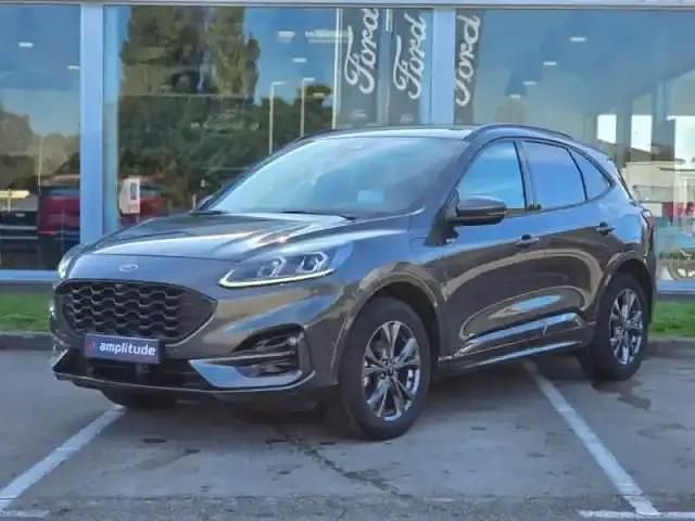 Gris Occasion 2022 Ford Kuga ST-Line SUV | 21 899 € (Bon prix) - Image 1/4
