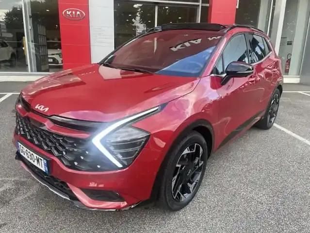 Rouge métallisé Occasion 2022 Kia Sportage GT-Line SUV | 27 990 € (Prix juste) - Image 1/4